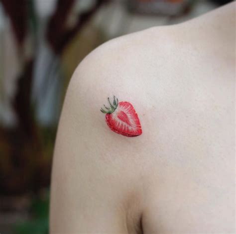 Tatuajes de fresas